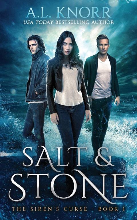 Salt &amp; Stone: A Water Elemental Novel &amp; Mermaid Fantasy (The Siren's Curse)