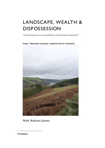 Landscape, wealth & dispossession