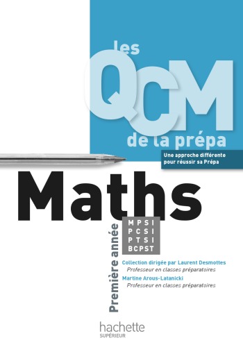 Maths MPSI-PTSI-PCSI-BCPST 1re année
