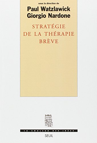 Stratégie de la thérapie brève