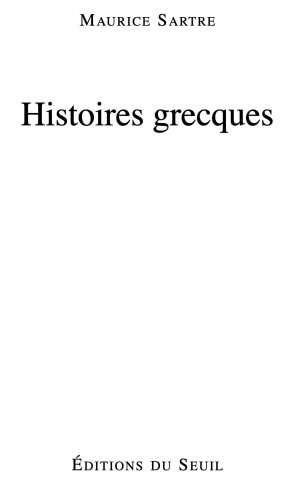 Histoires grecques