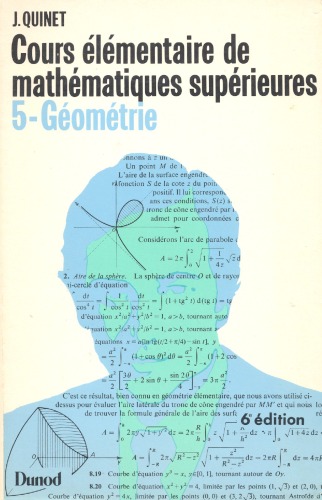 Cours élémentaire de mathématiques supérieures. Tome 5, Géométrie