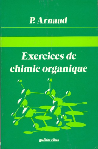 Exercices de chimie organique