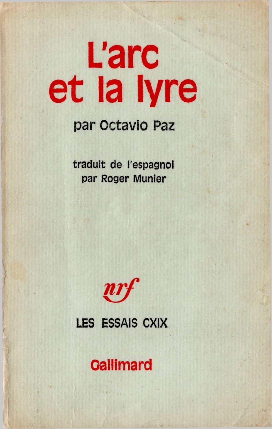 L'Arc et la Lyre