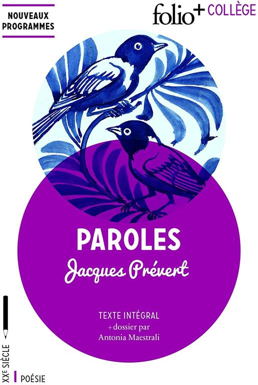 Paroles (Folio+Coll&egrave;ge, 9) (French Edition)