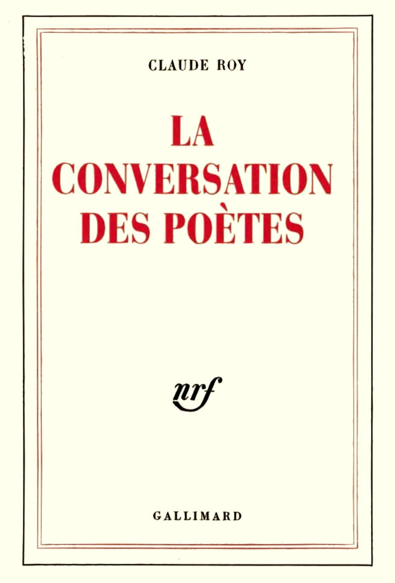 La conversation des poètes