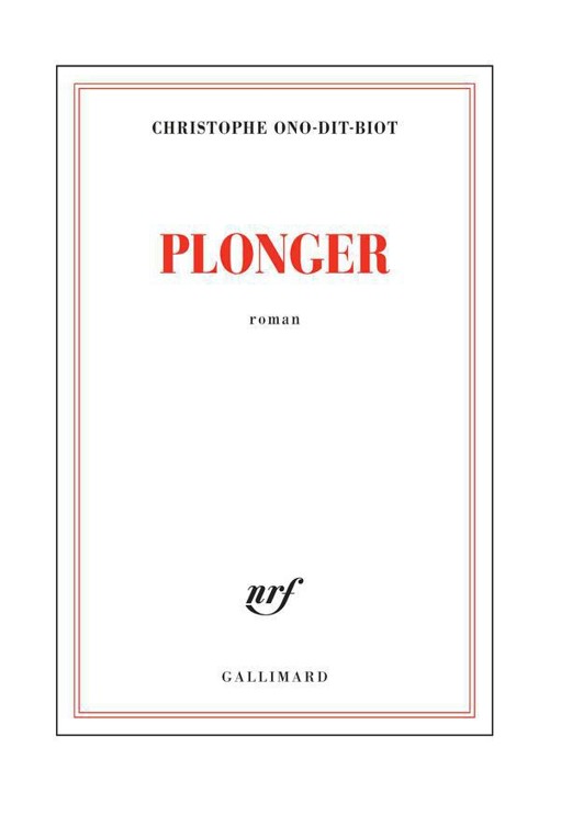 Plonger : roman