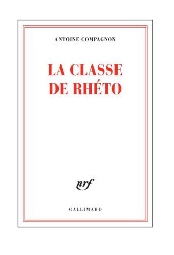 La classe de rhéto