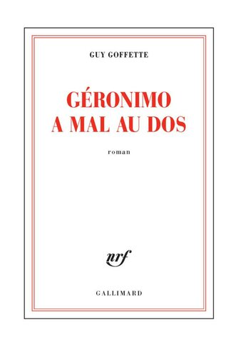 Géronimo a mal au dos : roman