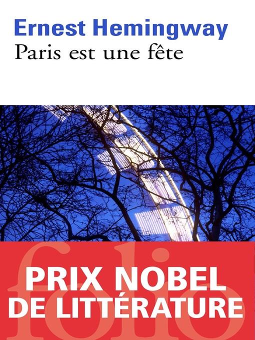 Paris est une fête