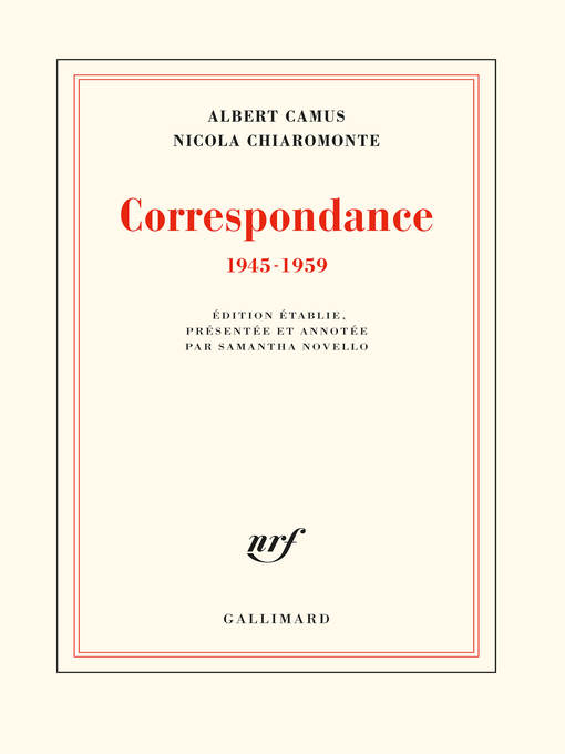 Correspondance (1854-1898)