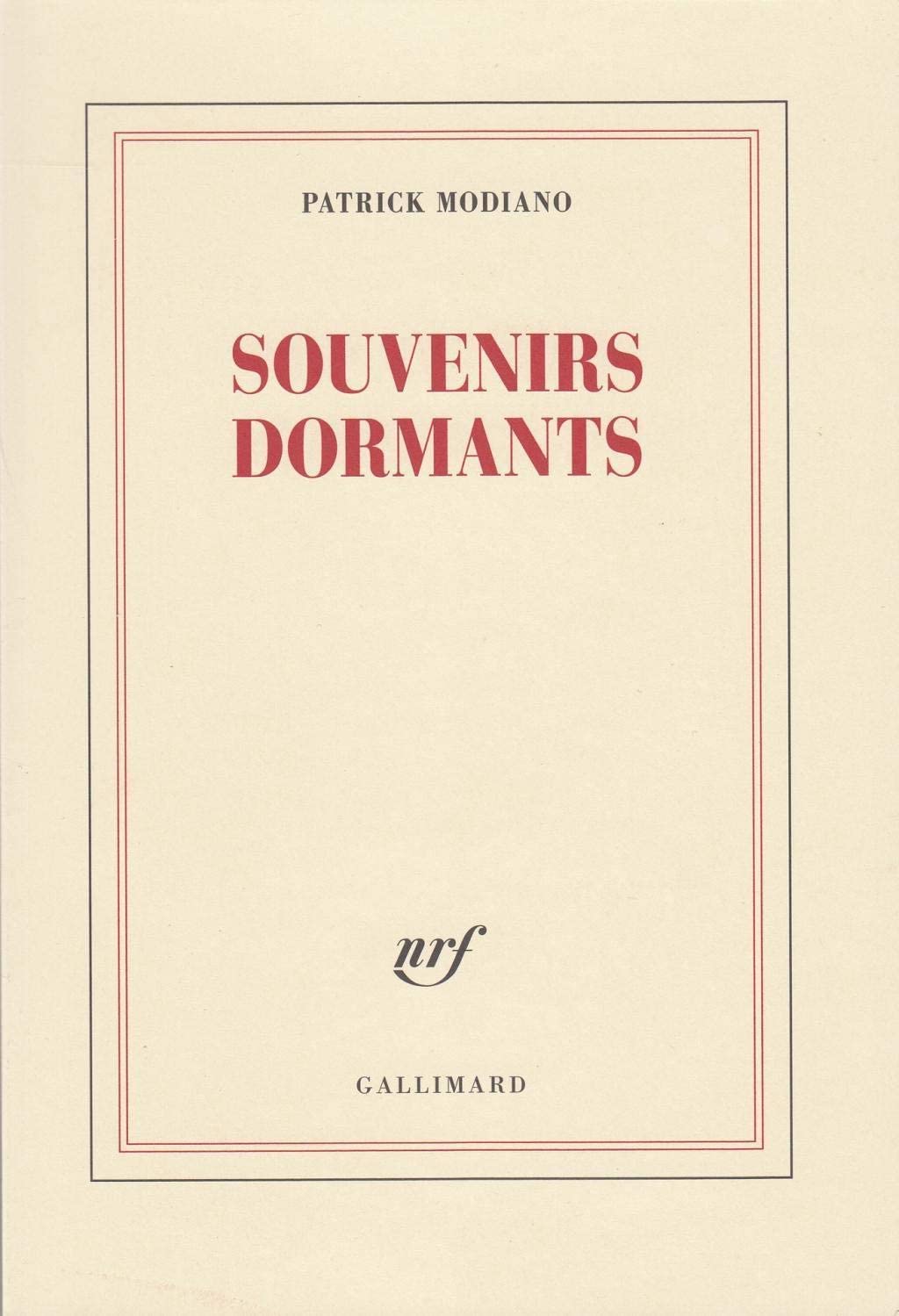 Souvenirs dormants (Folio) (French Edition) (Folio, 6686)