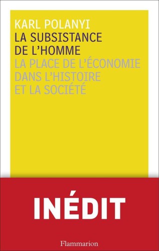 La subsistance de l'homme : la place de l'économie dans l'histoire et la société