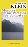 Discours sur l'origine de l'Univers