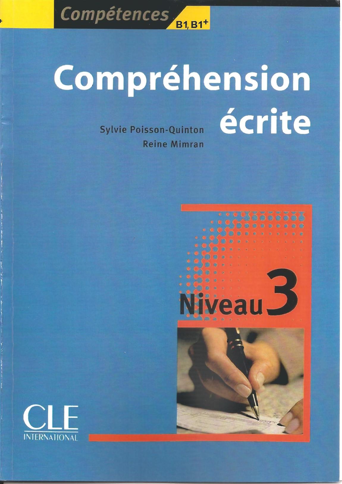 Comprehension écrite