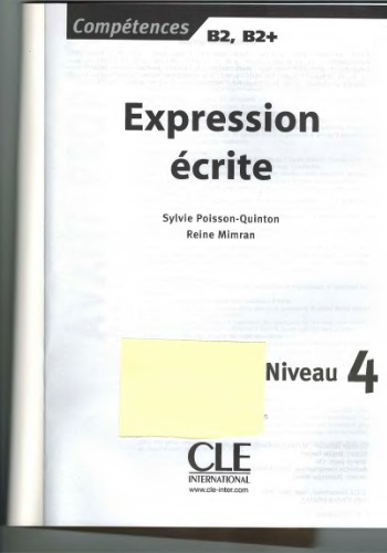 Expression écrite 