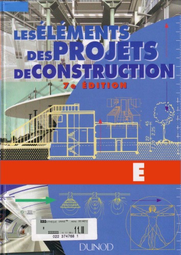 Les éléments des projets de construction