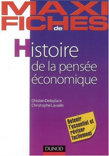 Maxi fiches d'Histoire de la pensée économique