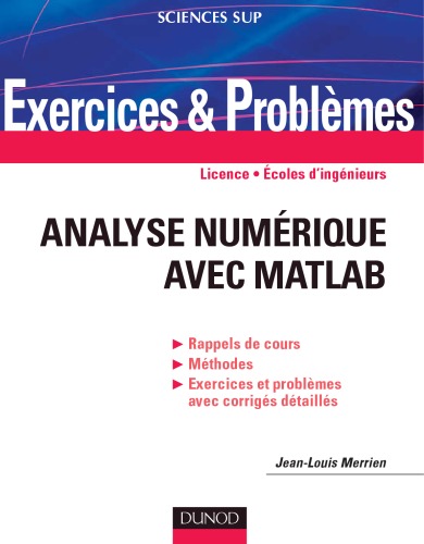 Analyse Numérique Avec Matlab