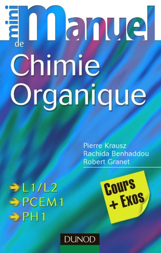 Mini-manuel de chimie organique 