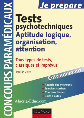 Tests psychotechniques : aptitude logique, organisation, attention