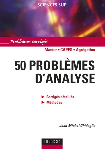 50 problèmes d'analyse