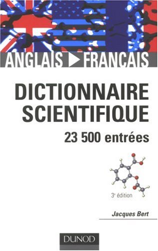 Dictionnaire scientifique anglais-français : 23,500 entrées