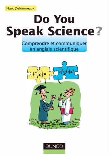 Do you speak science? Comprendre et communiquer en anglais scientifique