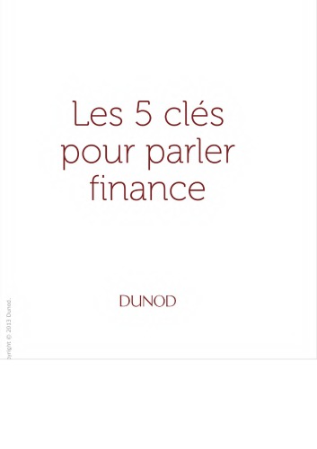 Les 5 Cles Pour Parler Finance