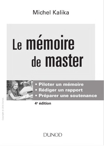 Le mémoire de master