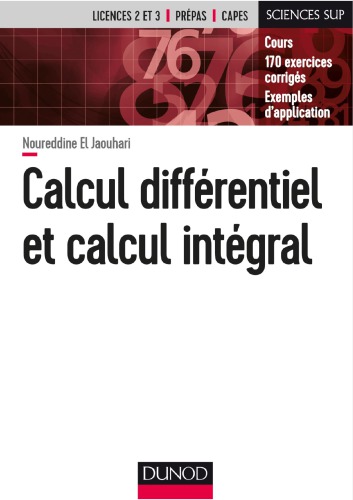 Calcul différentiel et calcul intégral