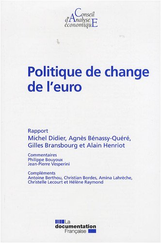 Politique de change de l'euro