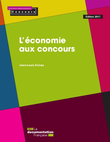 L'économie aux concours (Formation Administration Concours)