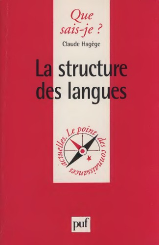 La structure des langues