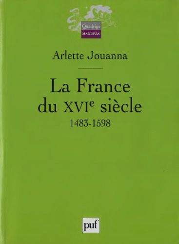 La France Du Xv Ie Siècle