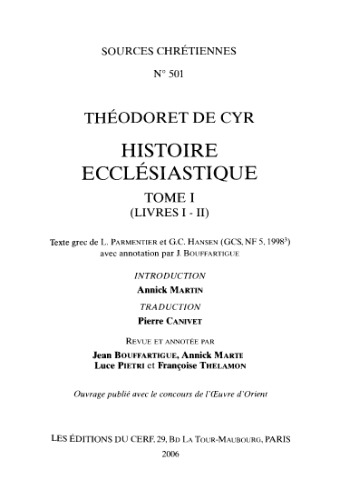 Histoire ecclésiastique