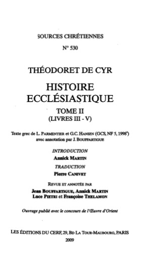 Histoire ecclésiastique