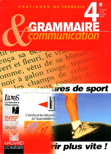 Grammaire & communication 4e