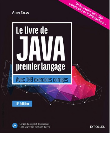 LE LIVRE DE JAVA PREMIER LANGAGE;AVEC 109 EXERCICES CORRIGES