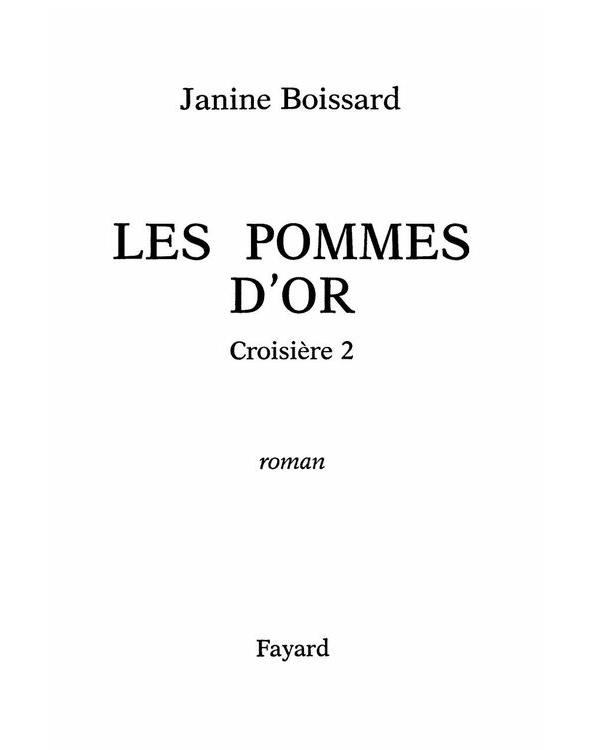 Les pommes d'or