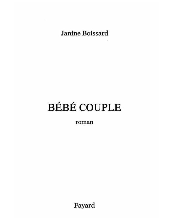 Bébé couple