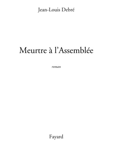 Meurtre A L'Assemblee