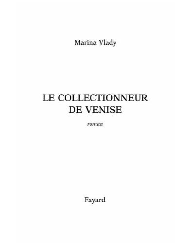 Le Collectionneur de Venise