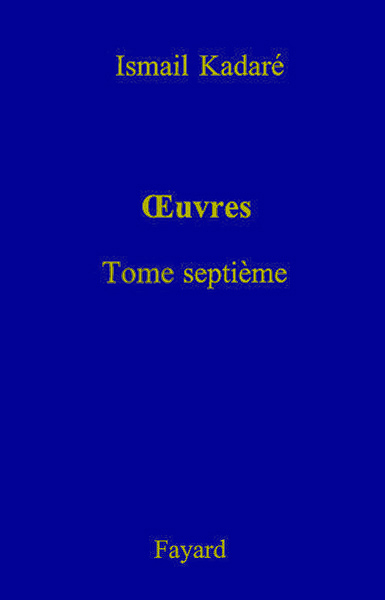 Œuvres Tome Septieme