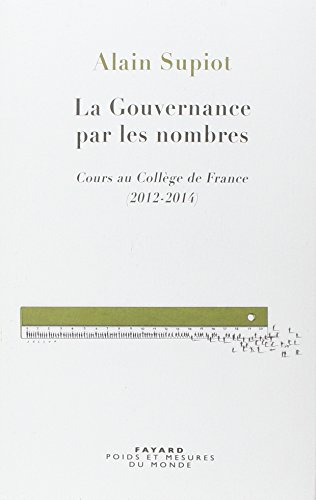 La Gouvernance Par Les Nombres