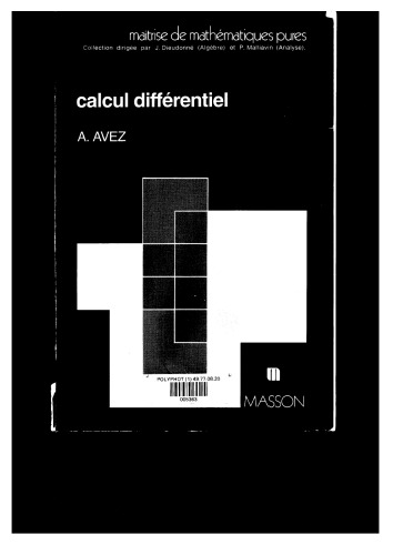 Calcul différentiel