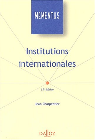 Institutions internationales