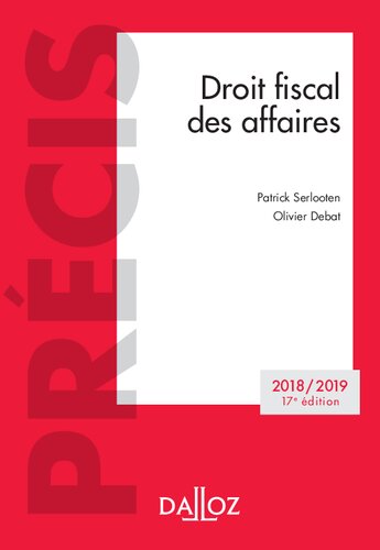 Droit fiscal des affaires