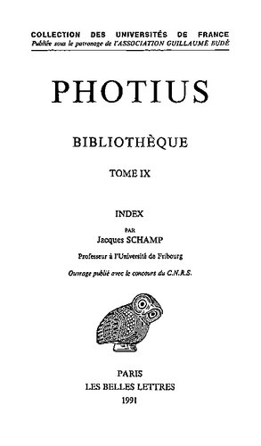 Bibliothèque, Vol. 9