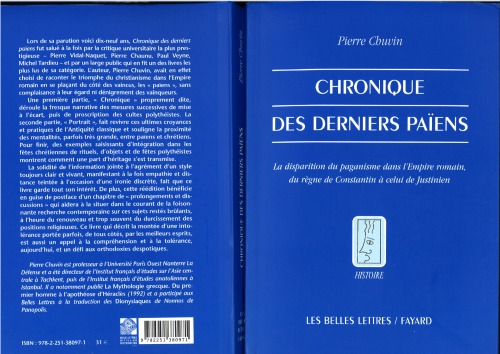 Chronique Des Derniers Paiens